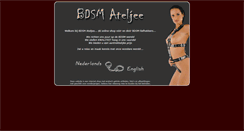 Desktop Screenshot of bdsmateljee.be